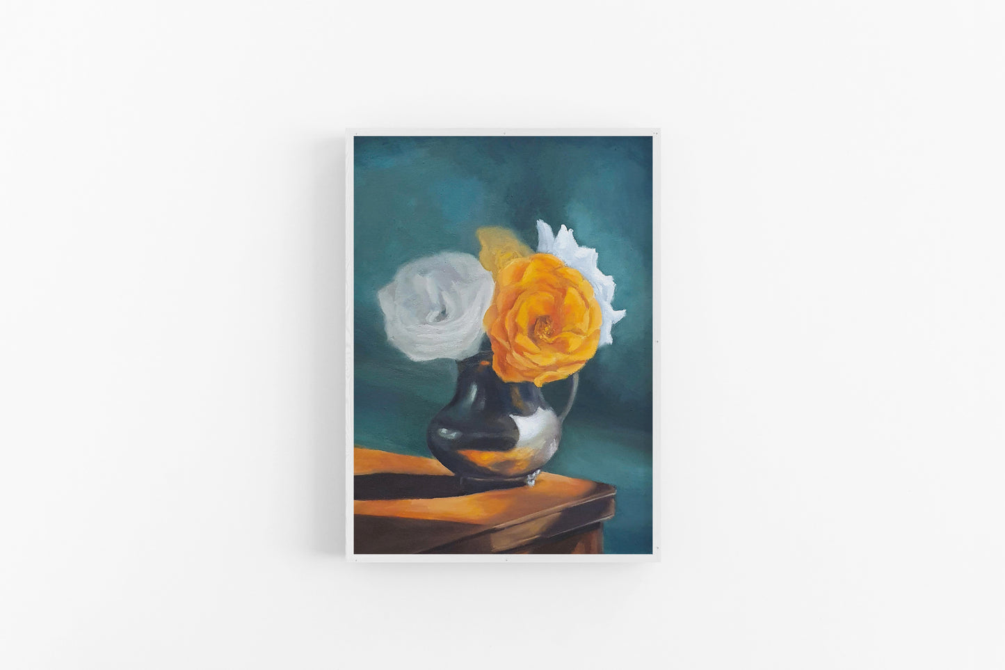 Still life of Flowers - Still life oil painting on canvas