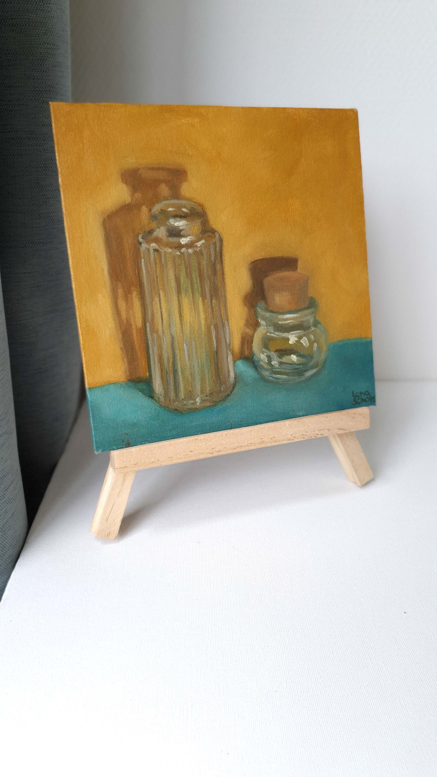 Glass from Life - Original still life painting